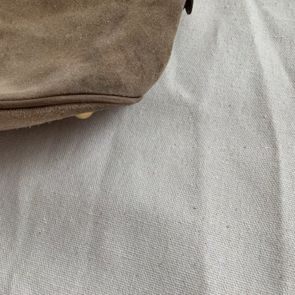 Gucci Tan Suede 1973 Top Handle Satchel - Picture 9 of 16